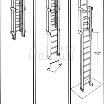 Drawing of a counterbalanced aluminum ladder_0_24_ Drawing of a counterbalanced aluminum ladder_0_23_