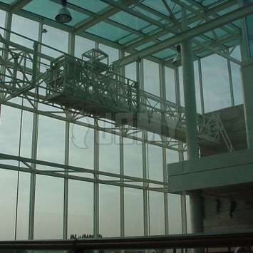 Horizontale hangbrug met een horizontale telescopische uitbreiding - Building Maintenance Unit