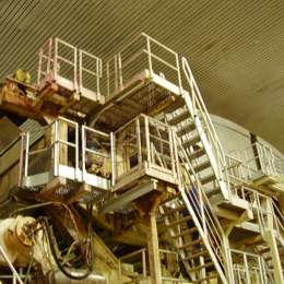 Machine access stairs in aluminum_0_135_