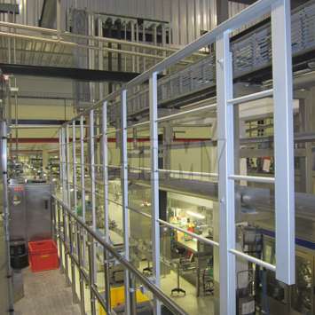 Guardrails A wide range of stair accessories like steps, guardrails, enclosures,... to optimize your staircase is available.