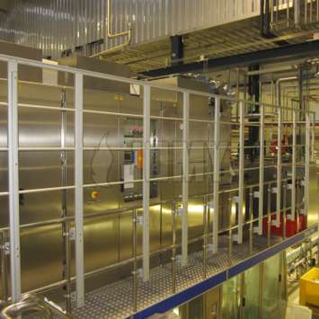 Guardrails A wide range of stair accessories like steps, guardrails, enclosures,... to optimize your staircase is available.