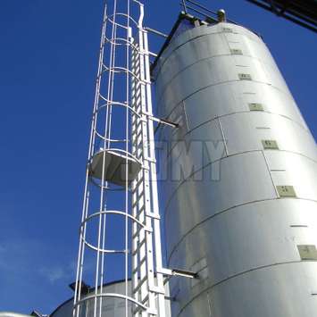 JOMY Caged aluminum ladders are fixed ladder forse_0_209_ JOMY fire escape ladder_ The most economic ladder _0_208_
